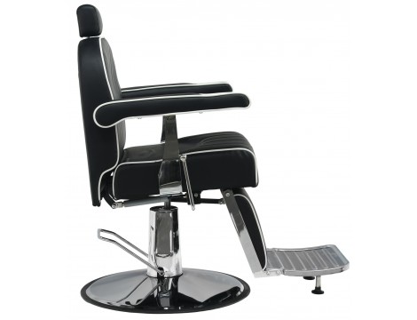 Fotel fryzjerski barberski hydrauliczny do salonu fryzjerskiego barber shop Isaac Barberking w 24H Outlet - 3